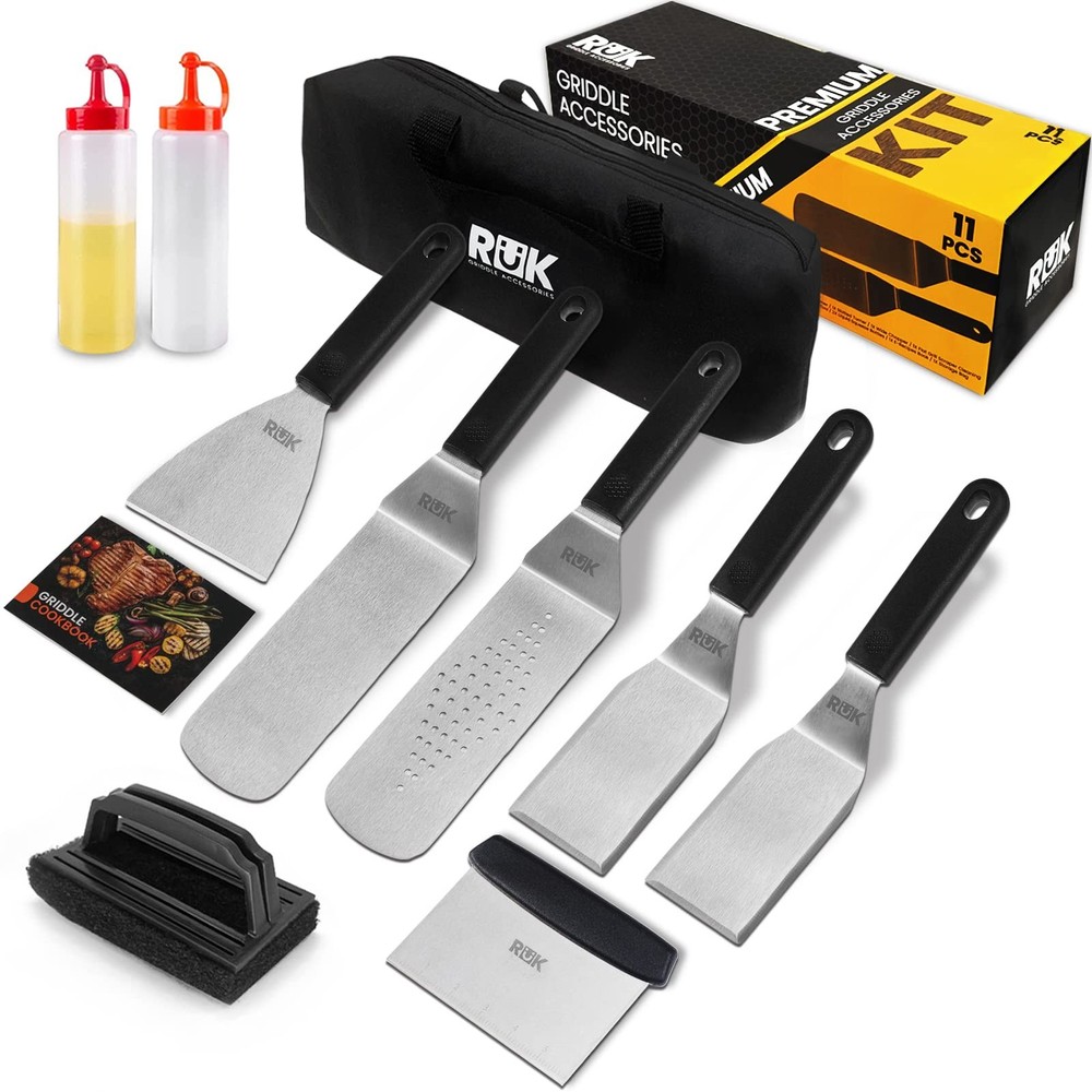 Blackstone Griddle Accessories Kit 11 PCS Flat Top Griddle Tools Set