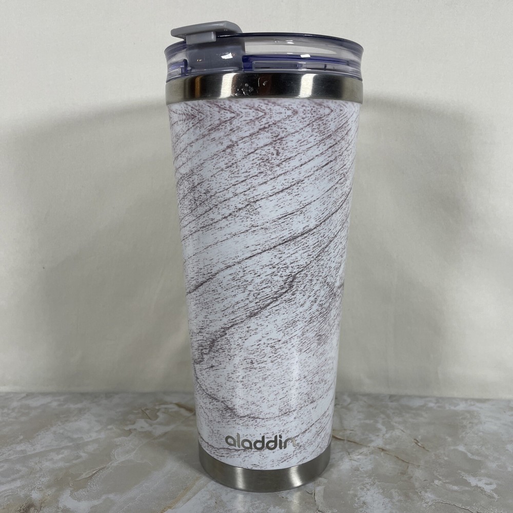 Aladdin Stainless Steel Vacuum Insulated 30 oz Travel Mug Tumbler Slide Lid