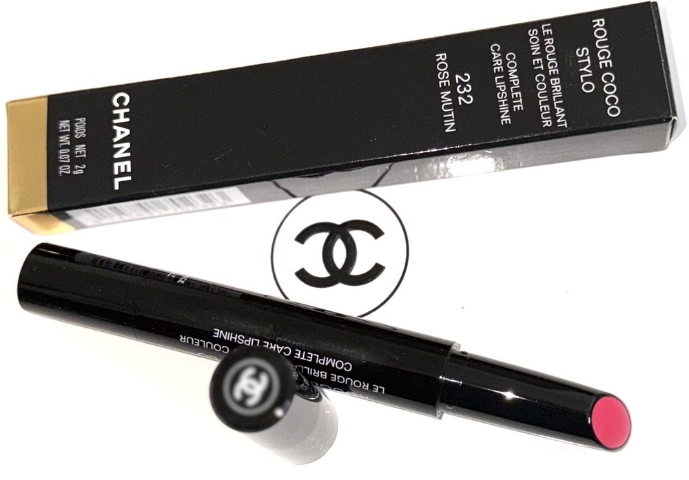 Chanel Rouge Coco Stylo Lipshine 232 Rose Mutin 2g Hydrating Lipstick