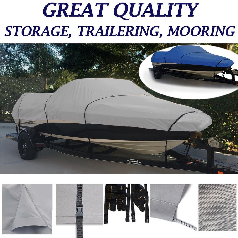 TIGE Boat Cover for Travel Mooring Storage Fits Select Models Without Tower  