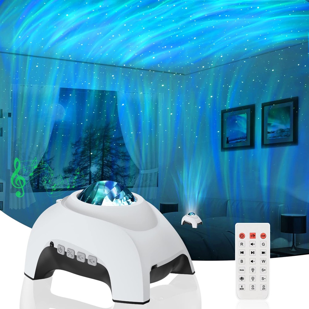 Star Projector, Galaxy Projector, Northern Lights Aurora Projector for Bedroo...