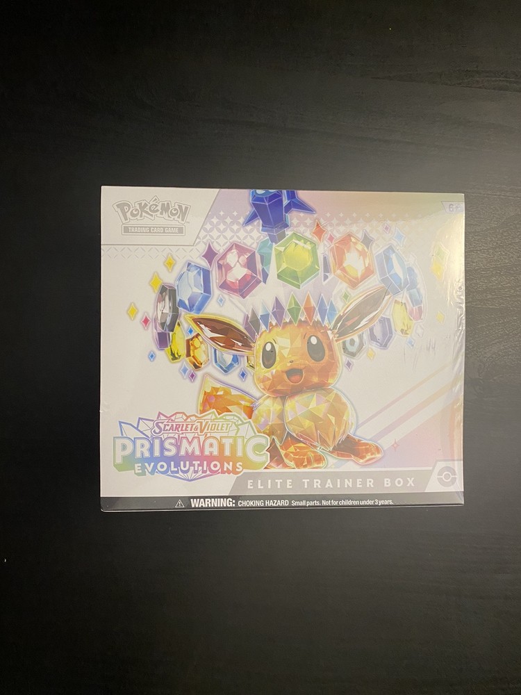 Pokemon TCG Scarlet Violet Prismatic Evolutions Elite Trainer Box ETB New Sealed