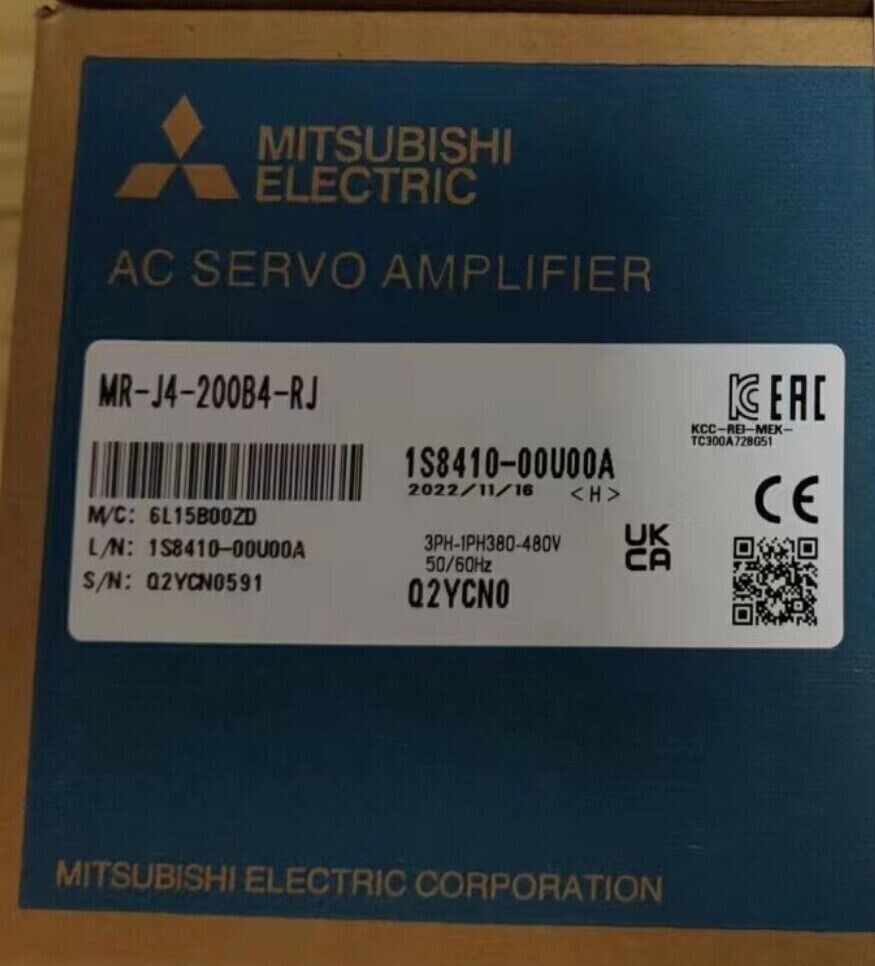 MR-J4-200B4-RJ 1PCS PRO MITSUBISHI SERVO DRIVE MR-J4-200B4-RJ