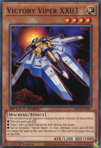 Victory Viper XX03 - SBCB-EN067 - Common - 1st Edition x3 - Near Mint