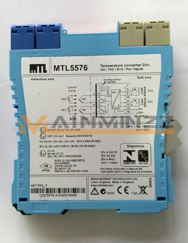 1PC MTL MTL5576 Isolated safety barrier New