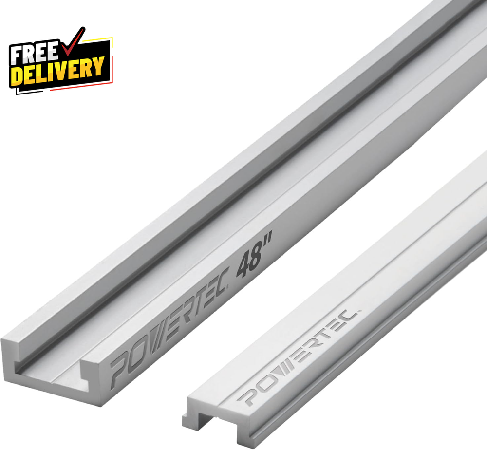48 Miter T Track W/ T-Bar for Table Saw Router Table Band Saw Works with......