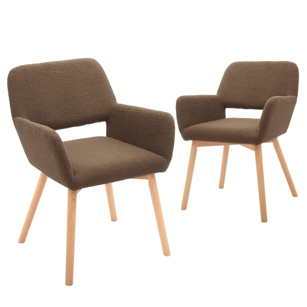 Velvet Modern Accent Armchair for Living Room Dining or Guest Space