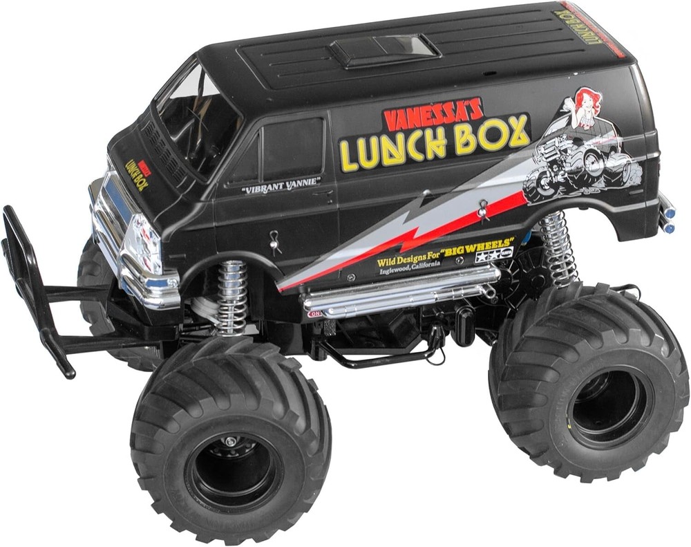 Tamiya 1/12 Electric RC Kit Off-Road Car Lunch Box Black Edition (58546)