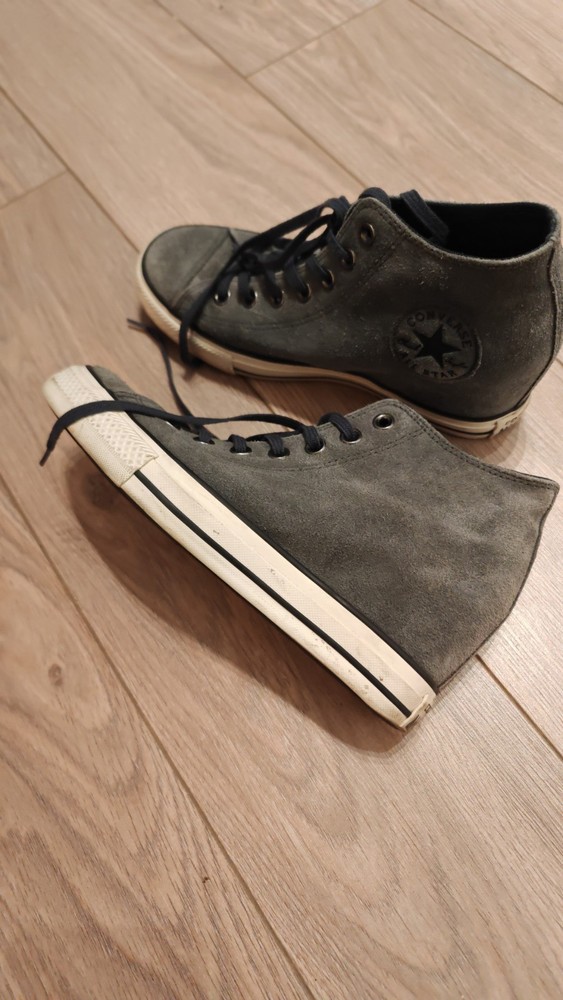 Converse Chuck Taylor All Star LUx Hidden Wedge Shoes Womens