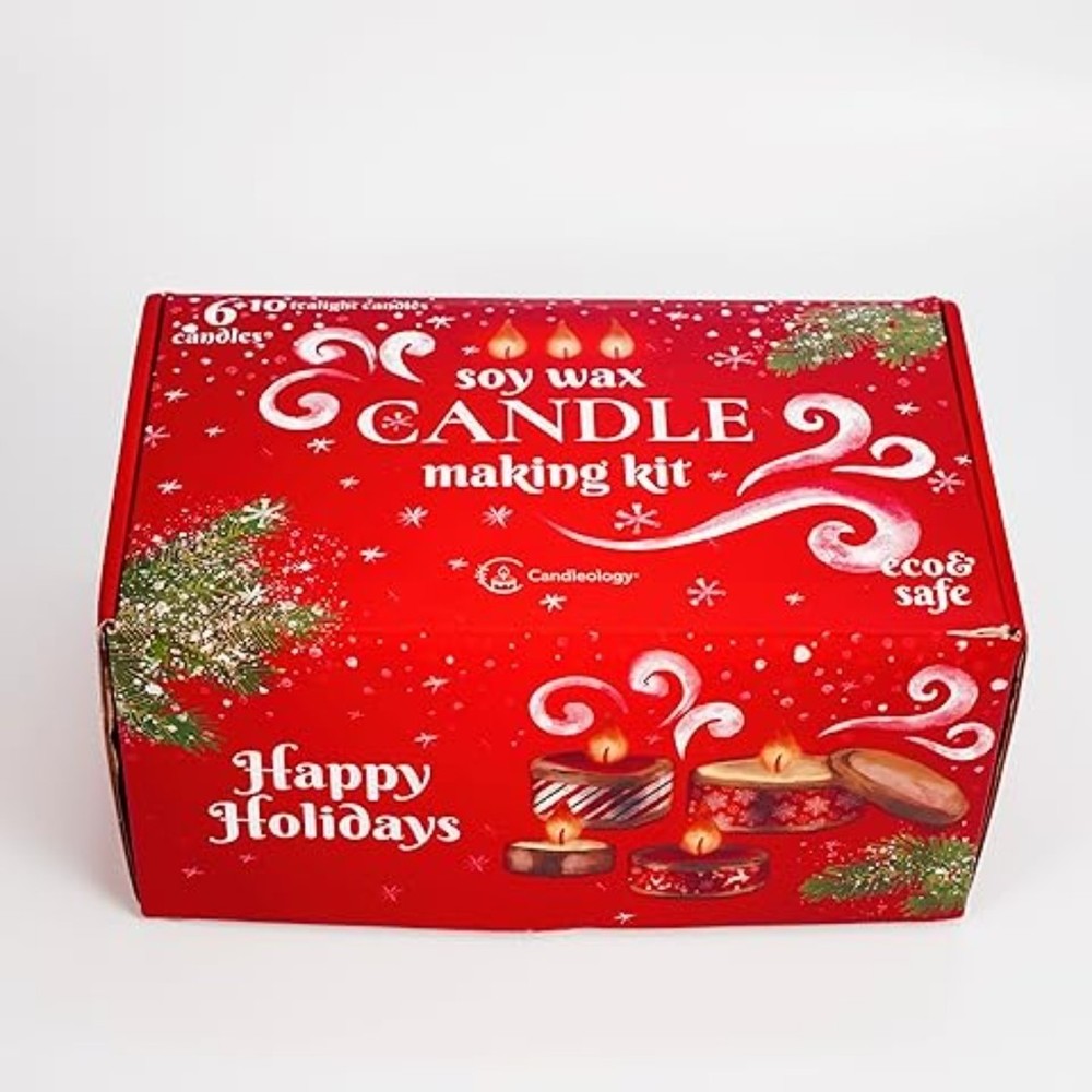 Soy Candle Making Kit for Adults - Christmas Candle Maker Kit - DIY Candle...
