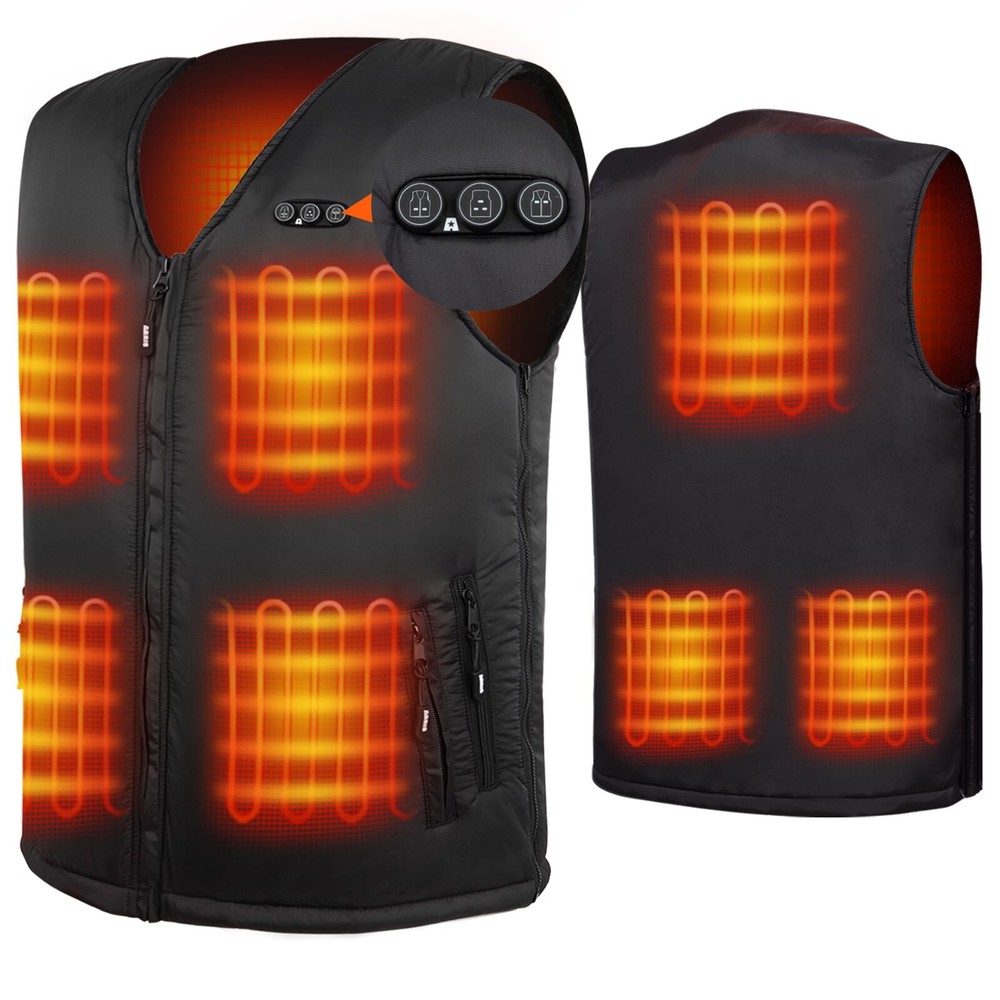 ARRIS Heated Vest for Men with Battery Pack Included Size Adjustable  Clothing