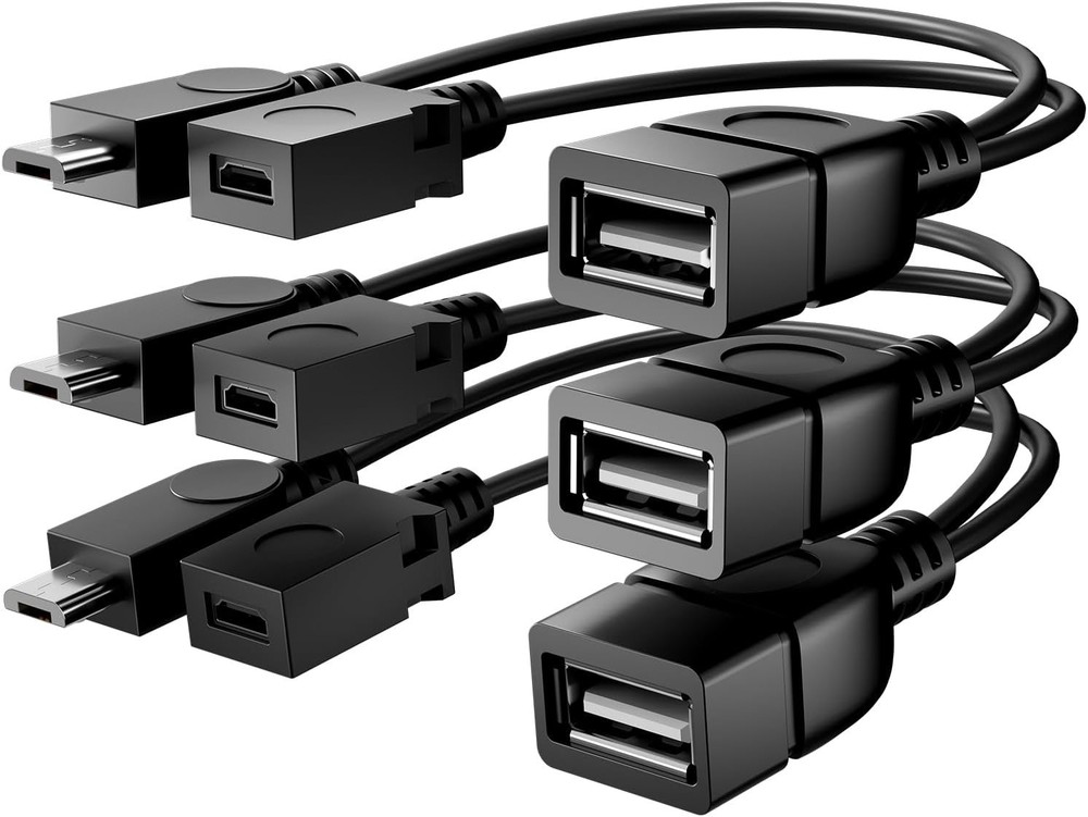 Fire Stick OTG Cable Compatible with Micro Samsung Galaxy and Amazon Devices