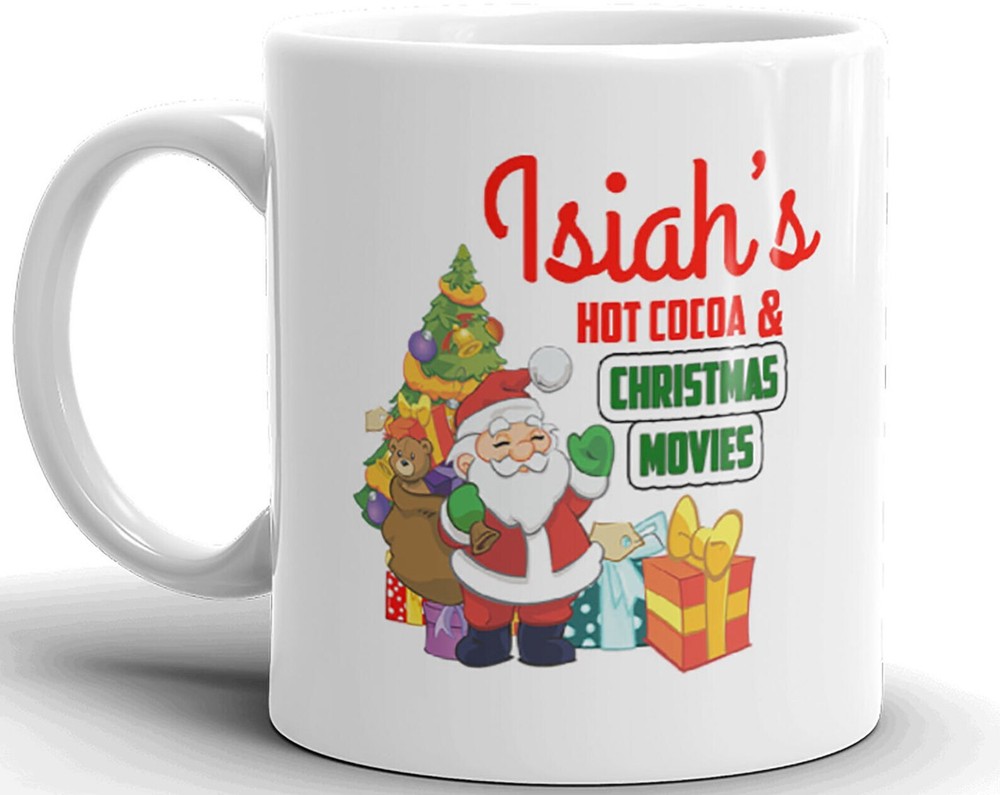 Mug For Kids Hot Chocolate Mug Personalized Hot Chocolate Mug Holiday Mug Hot