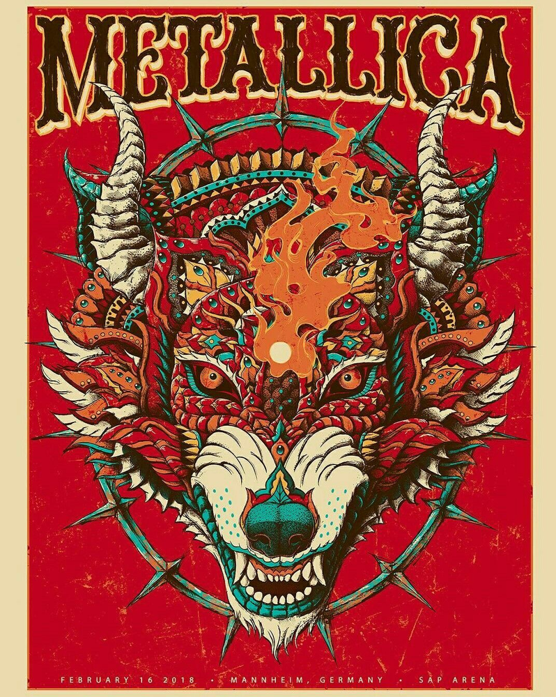 METALLICA Rock Band Home Decor POSTER 18