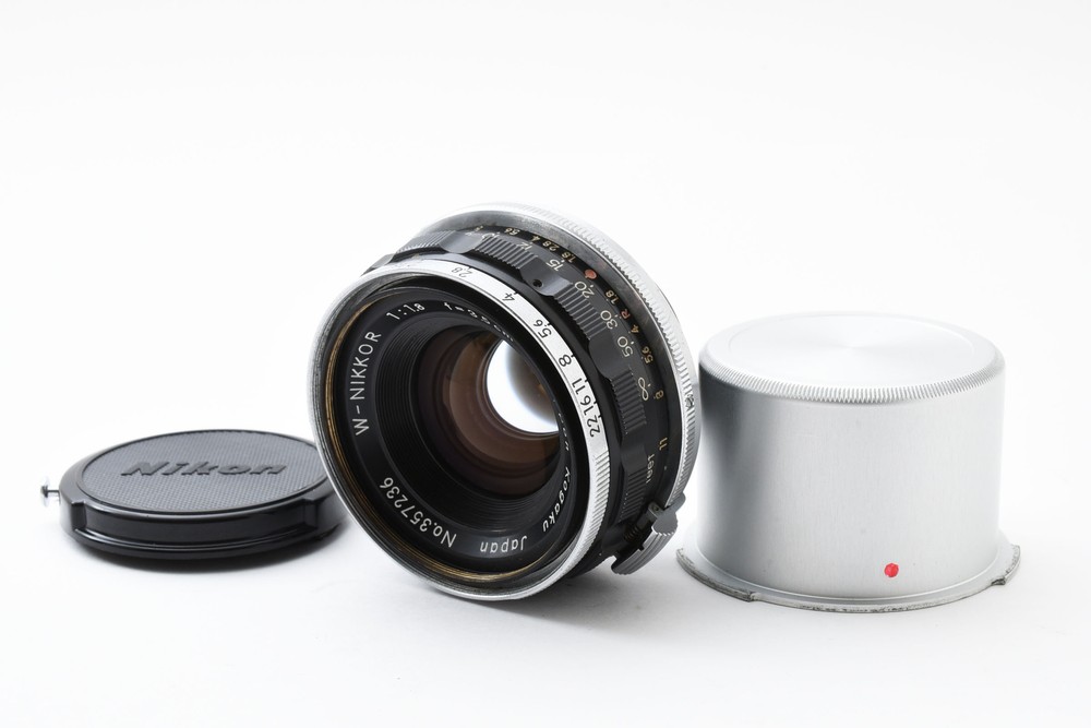 *U.S.PAT J.PAT*[Near MINT+] Nikon Nippon Kogaku W Nikkor 3.5cm 35mm f/1.8 for S