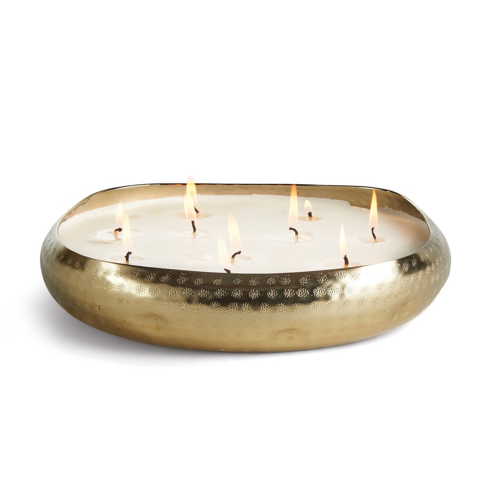 Luxurious Cashmere 10-Wick Scented Candle Tray for Relaxation  