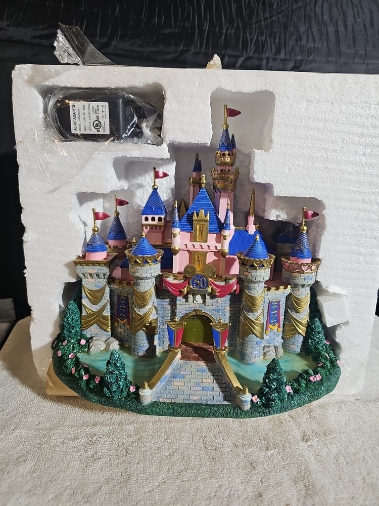 50th anniversary Disneyland Sleeping beauty castle - RARE ITEM