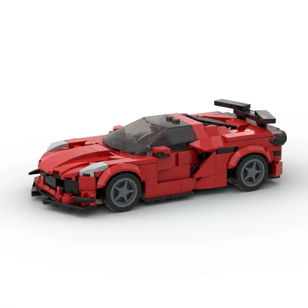 LEGO MOC Corvette C8 Z06 Speed Champions Style Fast Shipping Gift for Car Enthusiasts