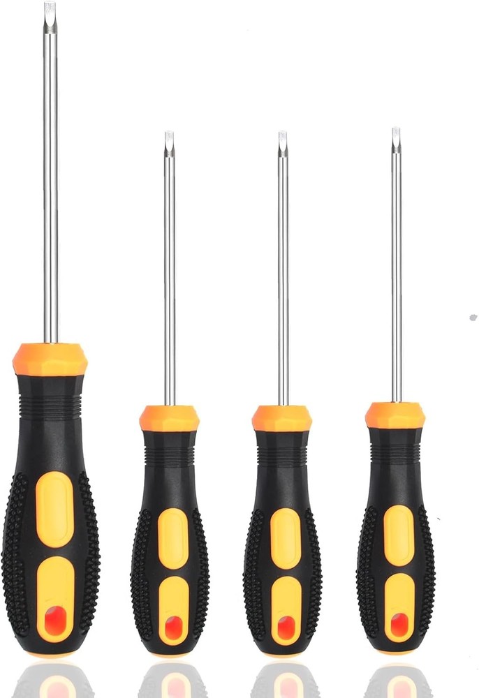 4-Piece Magnetic Screwdriver Set SQ0 SQ1 SQ2 SQ3 for Precision Work