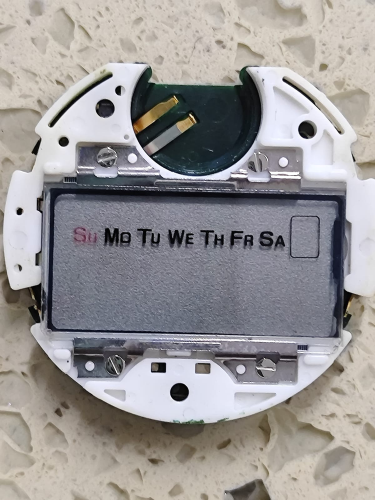 SEIKO A158 ALARM-CHRONOGRAPH DIGITAL Parts Movement Not Working