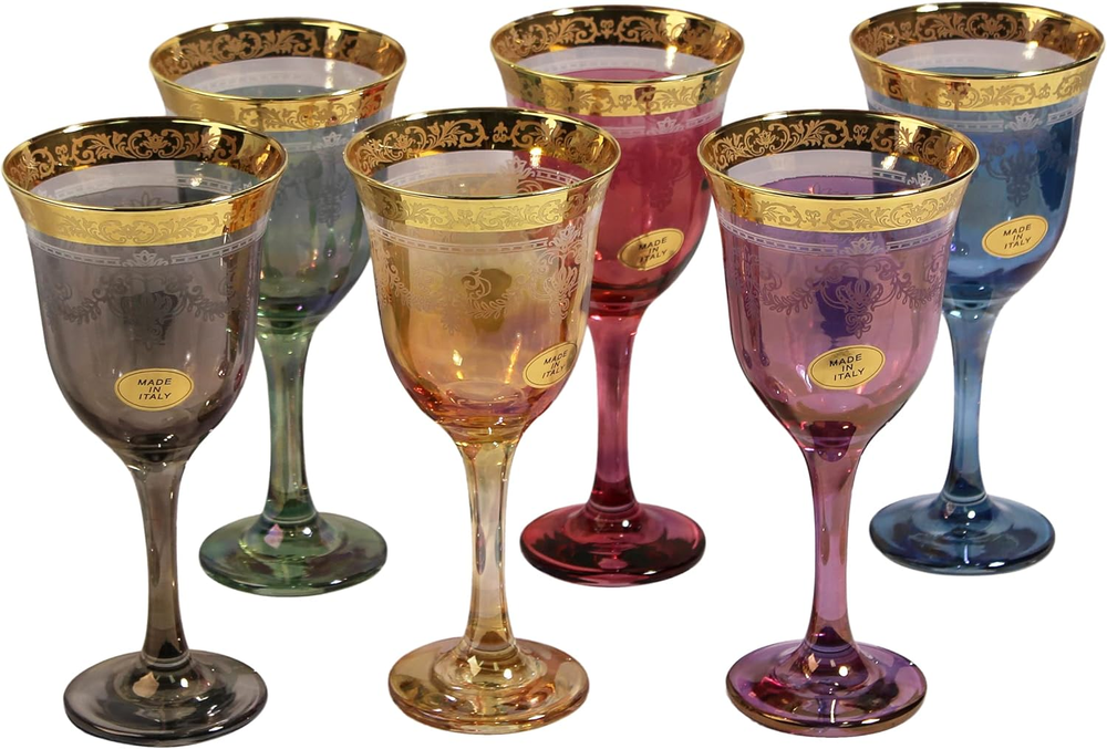 Elegant and Modern Glass Made Glassware Set for Hosting Parties and Events - 9 O