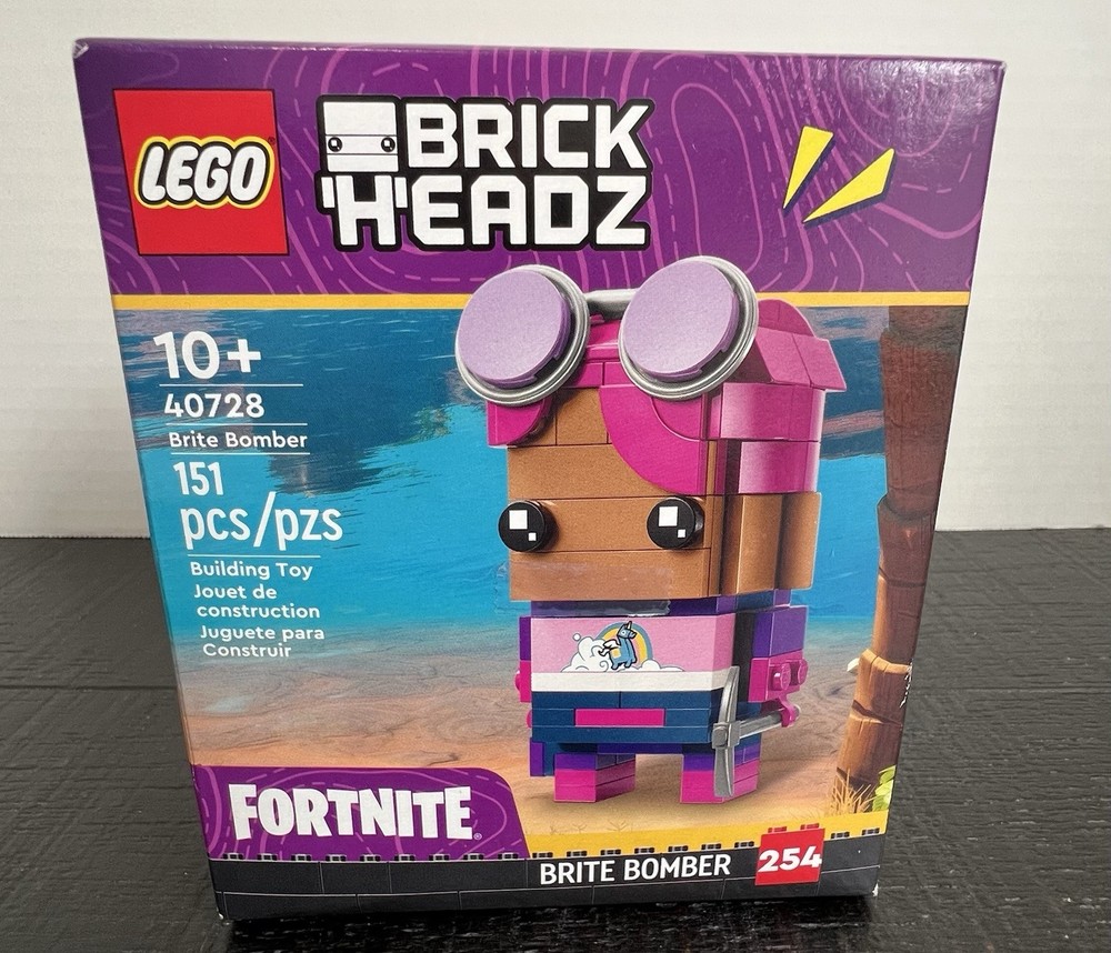 LEGO Fortnite Brite Bomber Brick Headz 40728 New Sealed Collectible