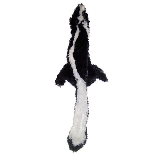 Skinneeez Forest Series Dog Toy Skunk Black; White; 1 E