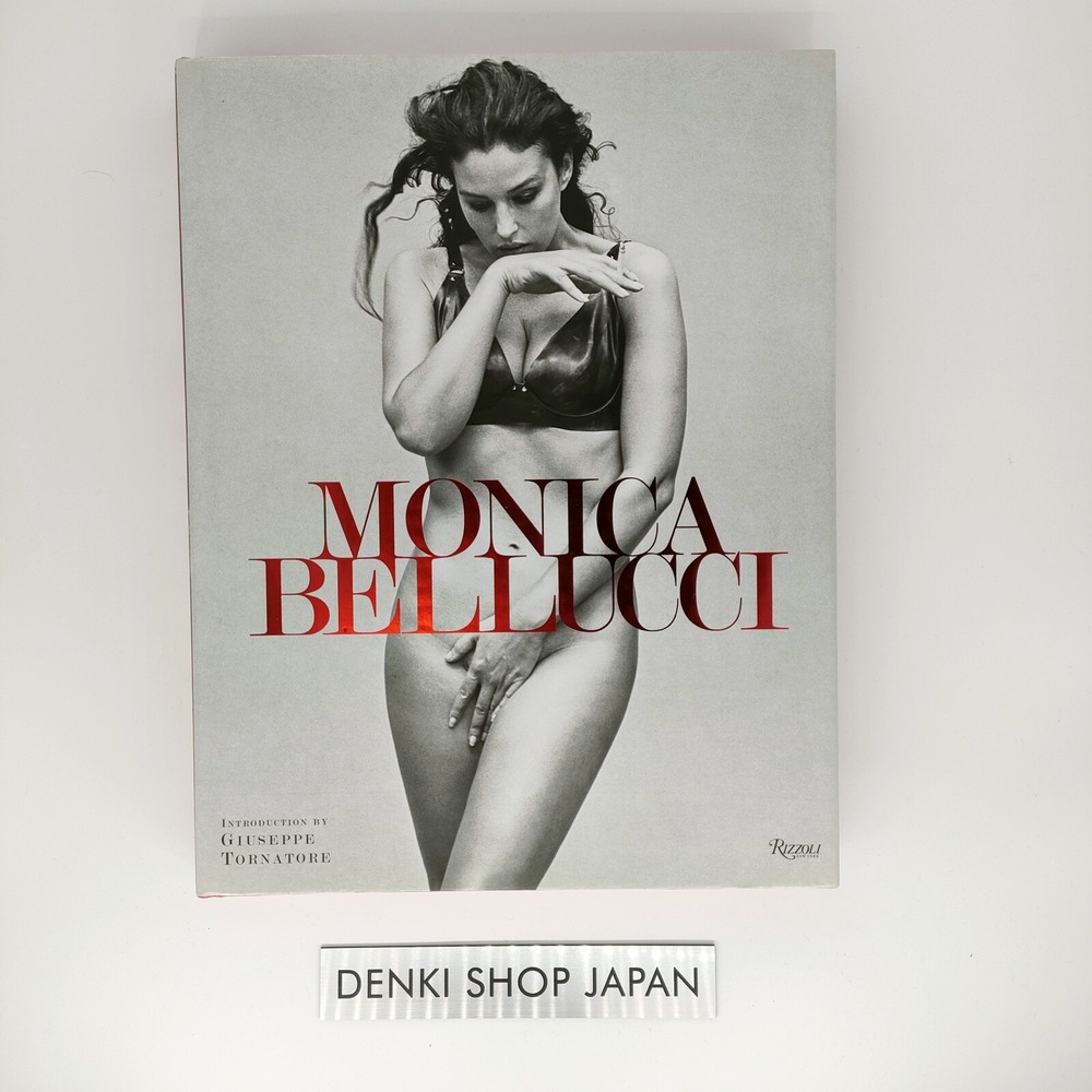 Monica Bellucci Hardcover 2010 Tornatore Rizzoli Art Photography Book 007 Nude