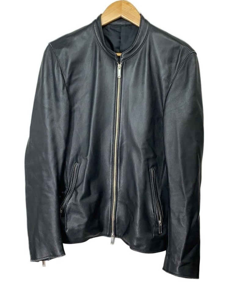Studious Leather Jacket Blouson/3/Sheep Leather/Blk/107458001 6681