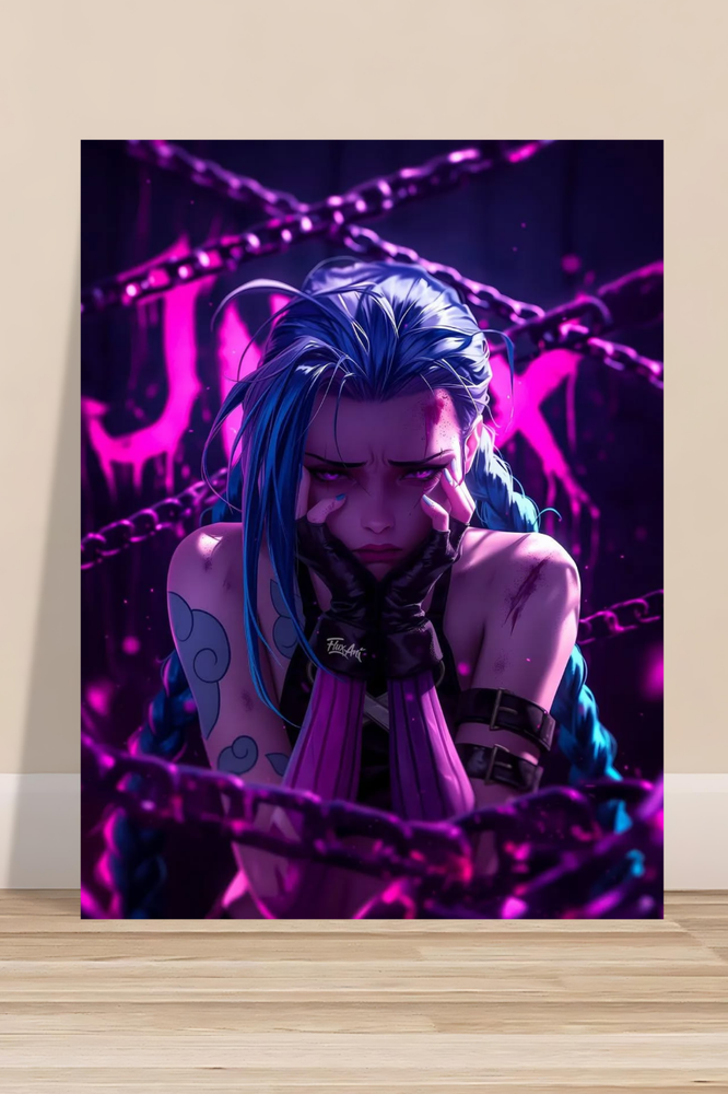 JINX - Arcane Animated Series League Of Legends Poster Game Poster