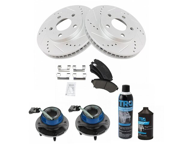 Front Brake Pad and Rotor and Wheel Hub Kit fits Trans Sport 1997-1998 44WRKN