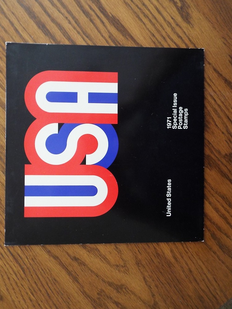 1971 Special Issue United States Postage Stamps & 1970 6 cent Commemoratives