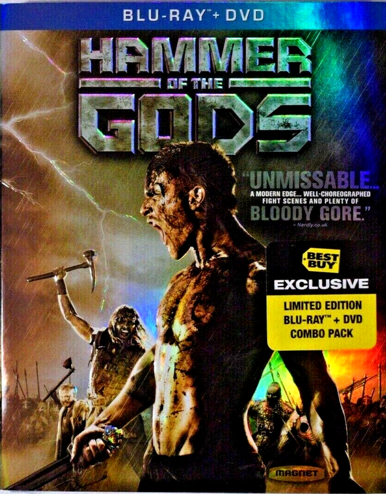 Hammer of the Gods Blu-ray DVD with Slipcover Brand New Movie Clearance-image