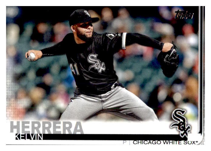 2019 Topps Update US127 Kelvin Herrera Baseball Card