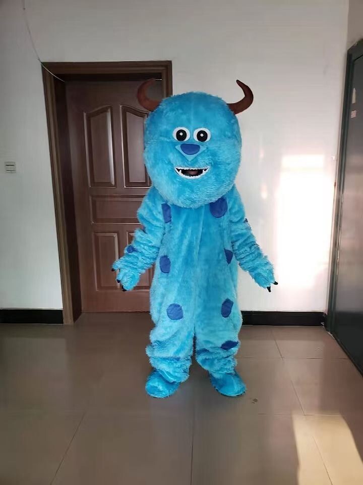 Mascot Costume Cosplay Party Fancy Long hair Monster Suits Adult Unisex Costume