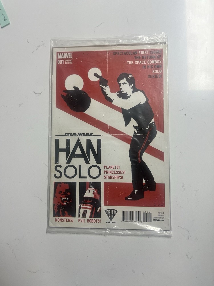 Marvel Comics Han Solo #1 | 2016 | David Aja Fried Pie Poster Variant | Sealed
