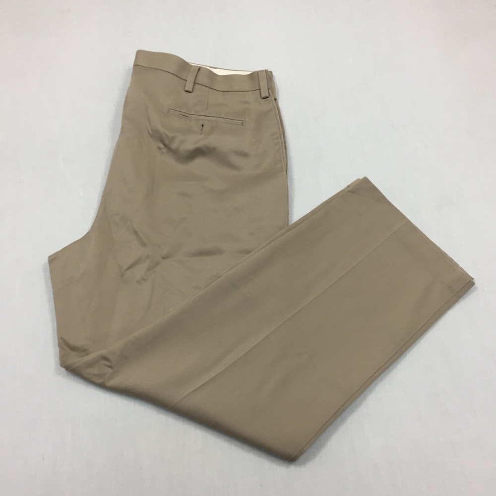 Dockers D3 Chino Trousers Cotton Pants Straight Fit Mens Size 40W 32L Beige