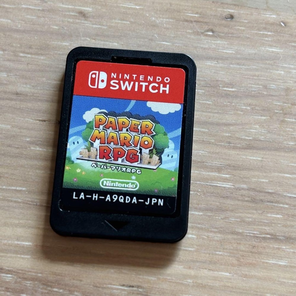 Paper Mario RPG The Thousand Year Door Nintendo Switch Game Cartridge