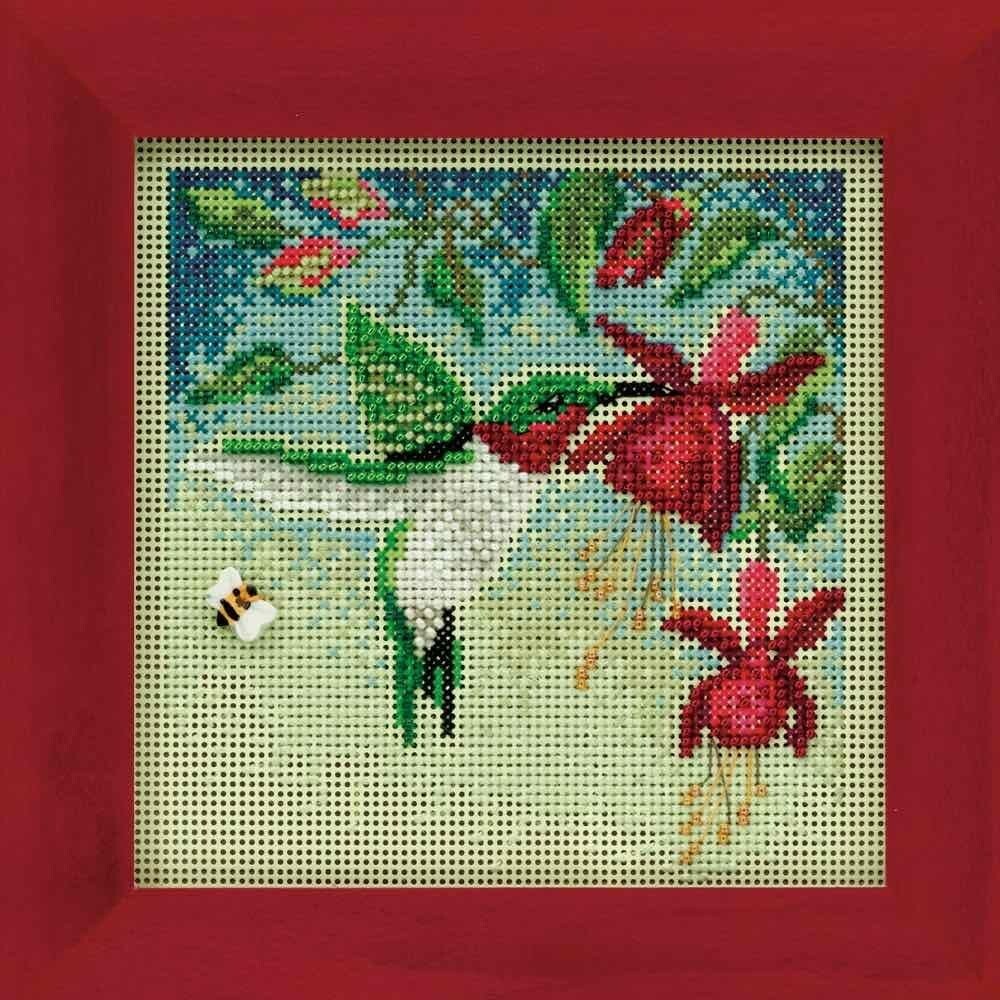 MILL HILL Buttons Beads Kit Counted Cross Stitch HUMMINGBIRD MH14-1104