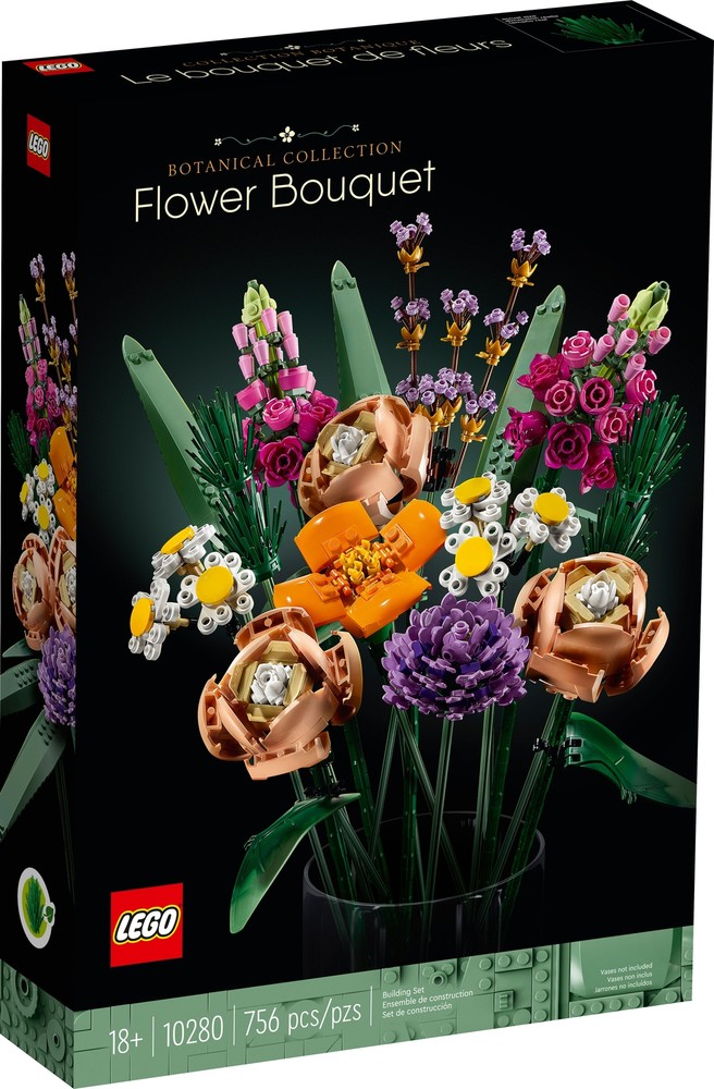 LEGO Botanicals Flower Bouquet Building Kit 10280