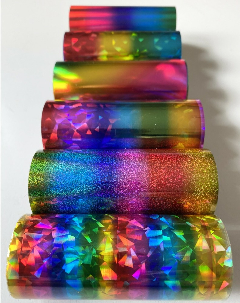 Kingsley Hot Stamping Foil Multi-Color Holographic -3