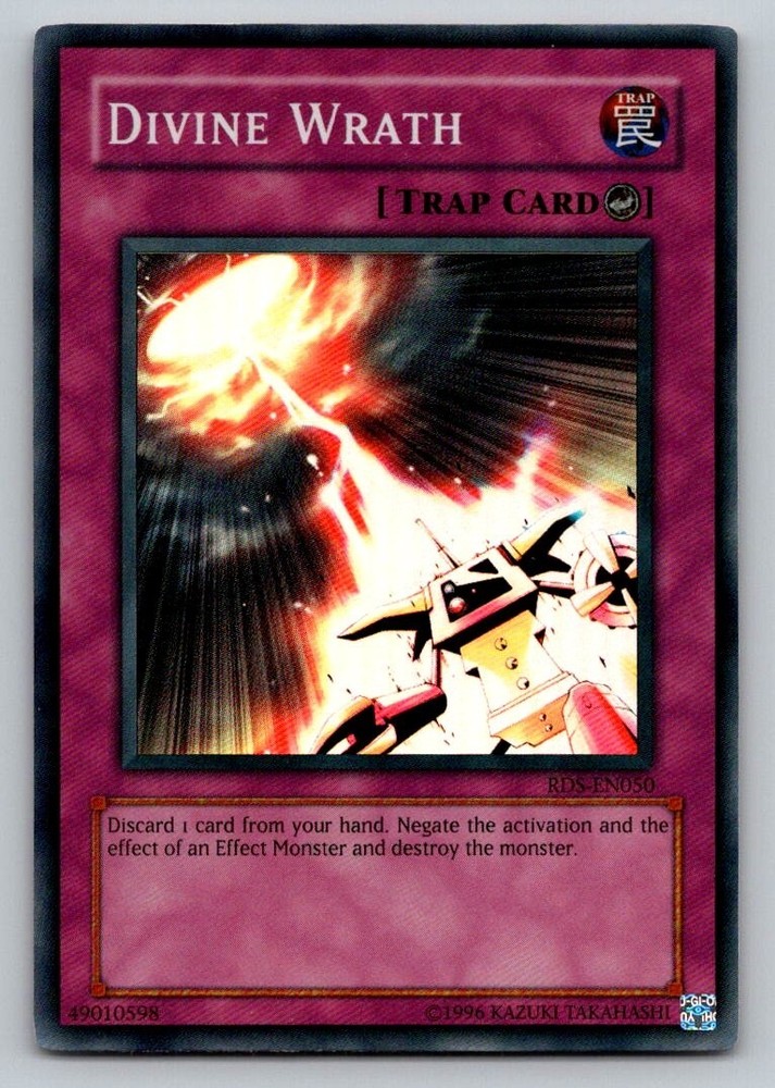 Divine Wrath RDS-EN050 Holo Rare Yu-Gi-Oh Card