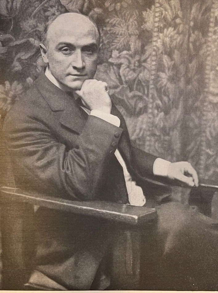 1911 Vintage Magazine Illustration Reverend Charles Stelzle