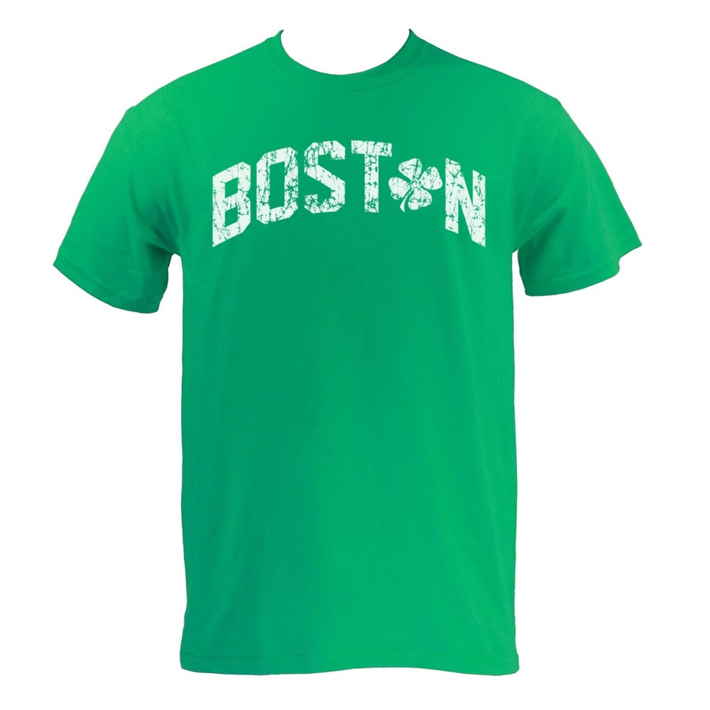 Boston Clover - St. Patrick's Day Pride T-Shirt - Kelly Green-image