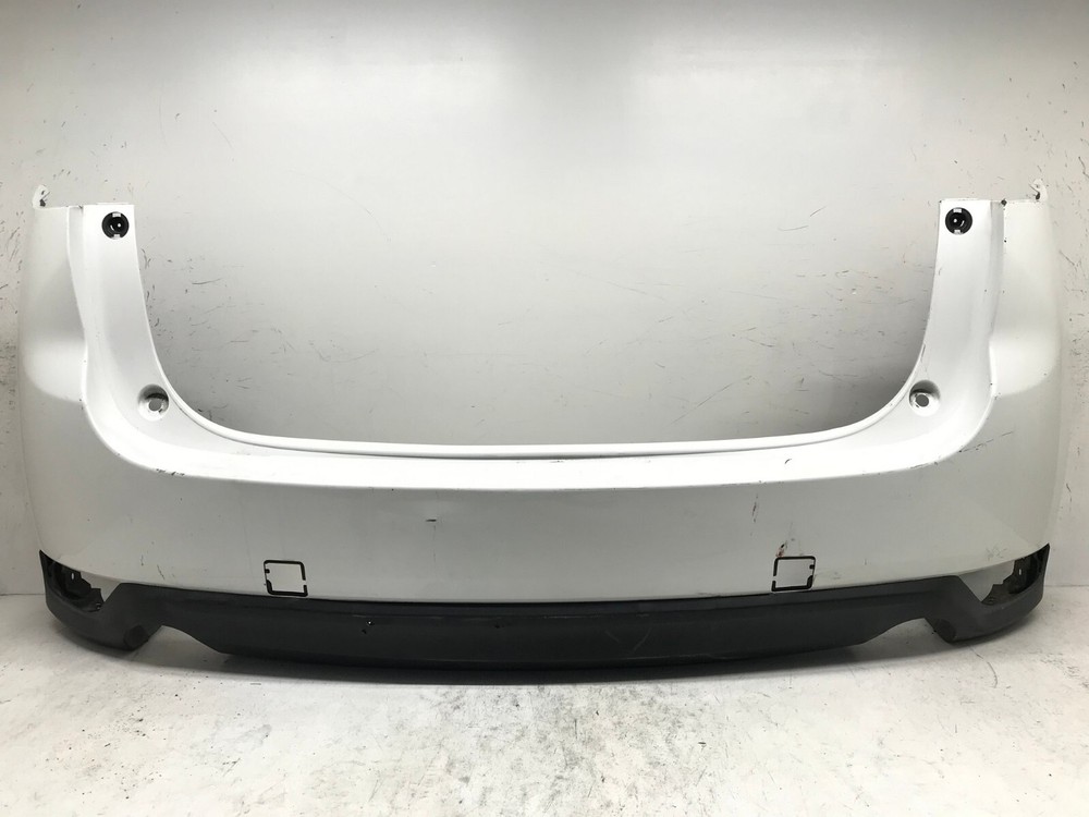 Rear Bumper Cover White Mazda CX 5 Sport Grand Touring 17 2018 KB8A-50221 OEM