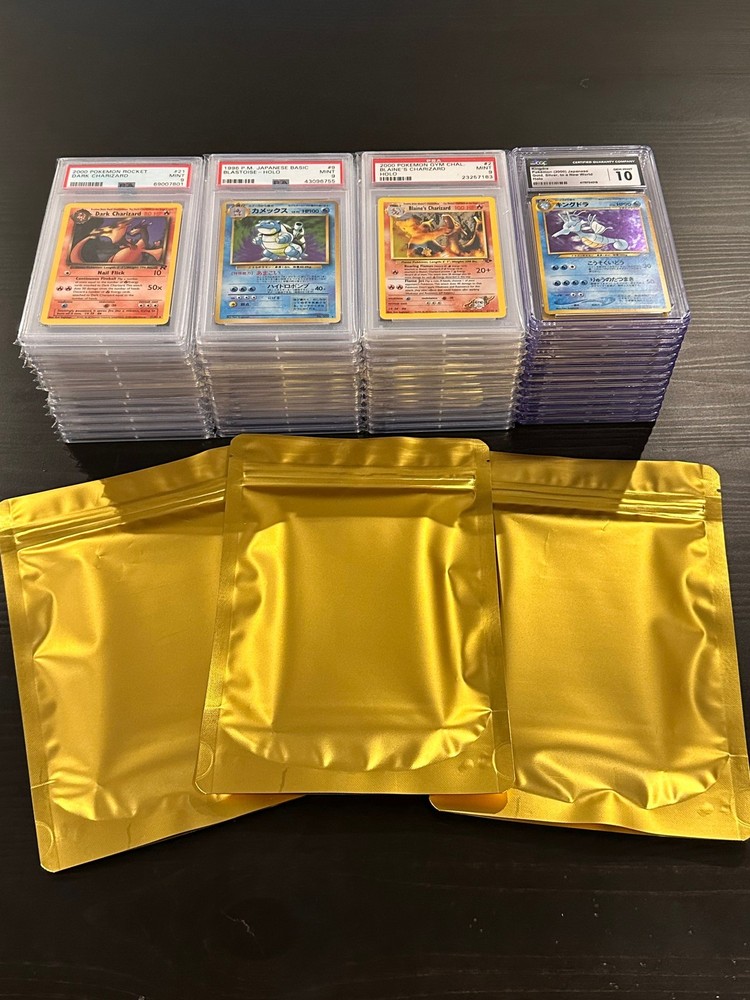 Vintage PSA BGS CGC Graded Pokemon Card Pack - 2006 or Older Gem Mint