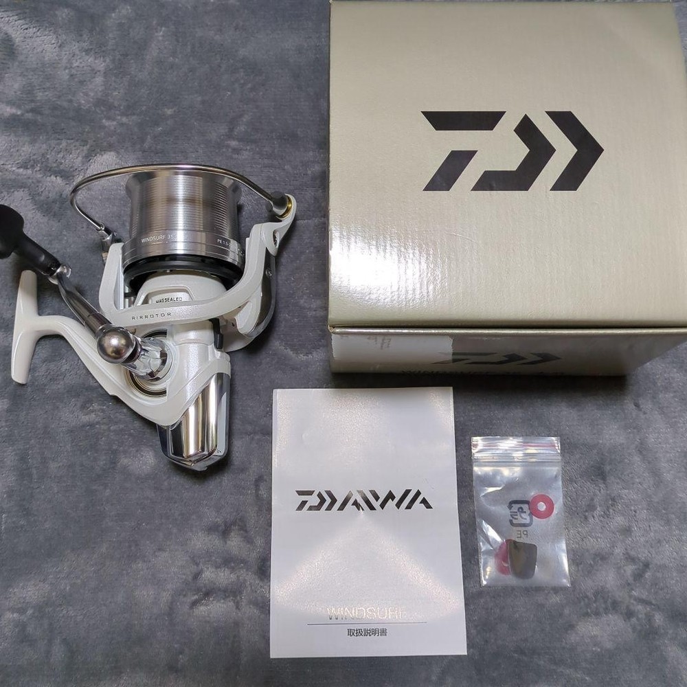 Daiwa Windsurf 17W 35 Thick Thread Used Fishing Reel Tackle Accessories