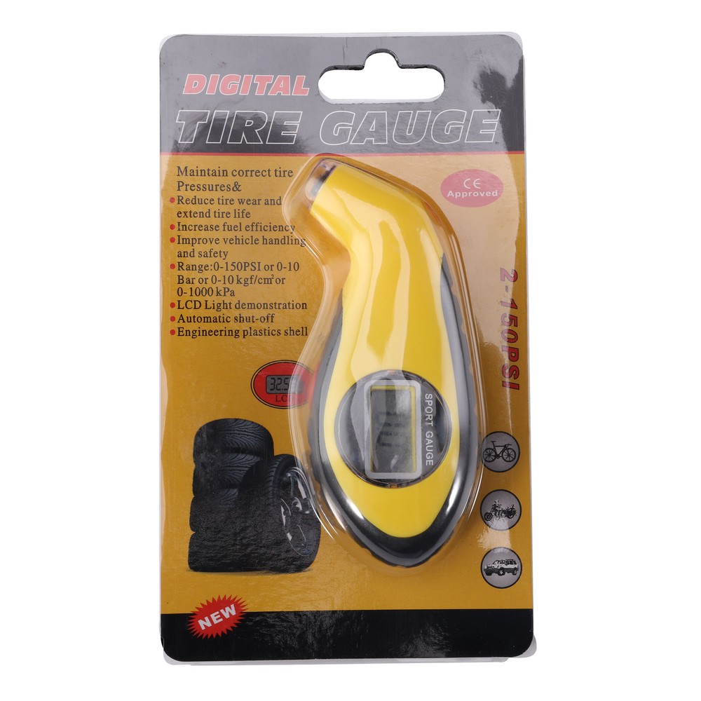 LCD Digital Tire Pressure Gauge Auto Car Truck Air PSI Meter Tester Tyre Gage