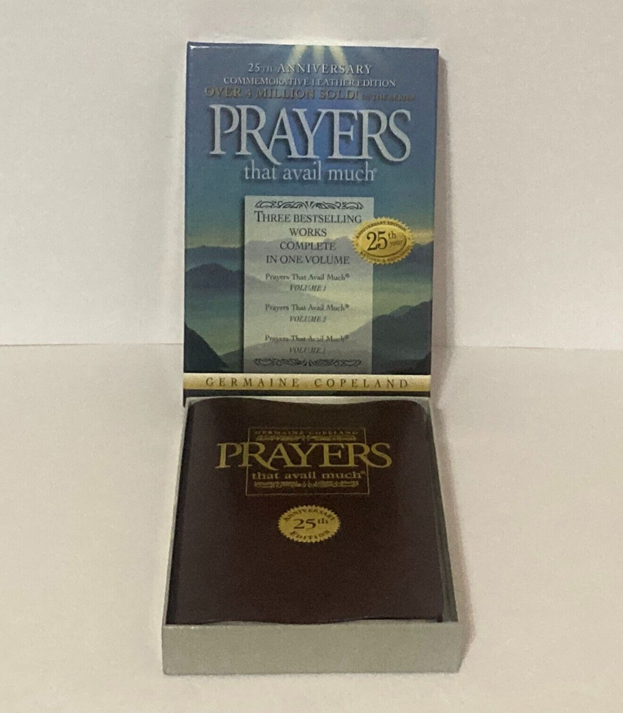 25th Anniversary Leather Box Edition of Germaine Copeland's Prayers That Avail Much