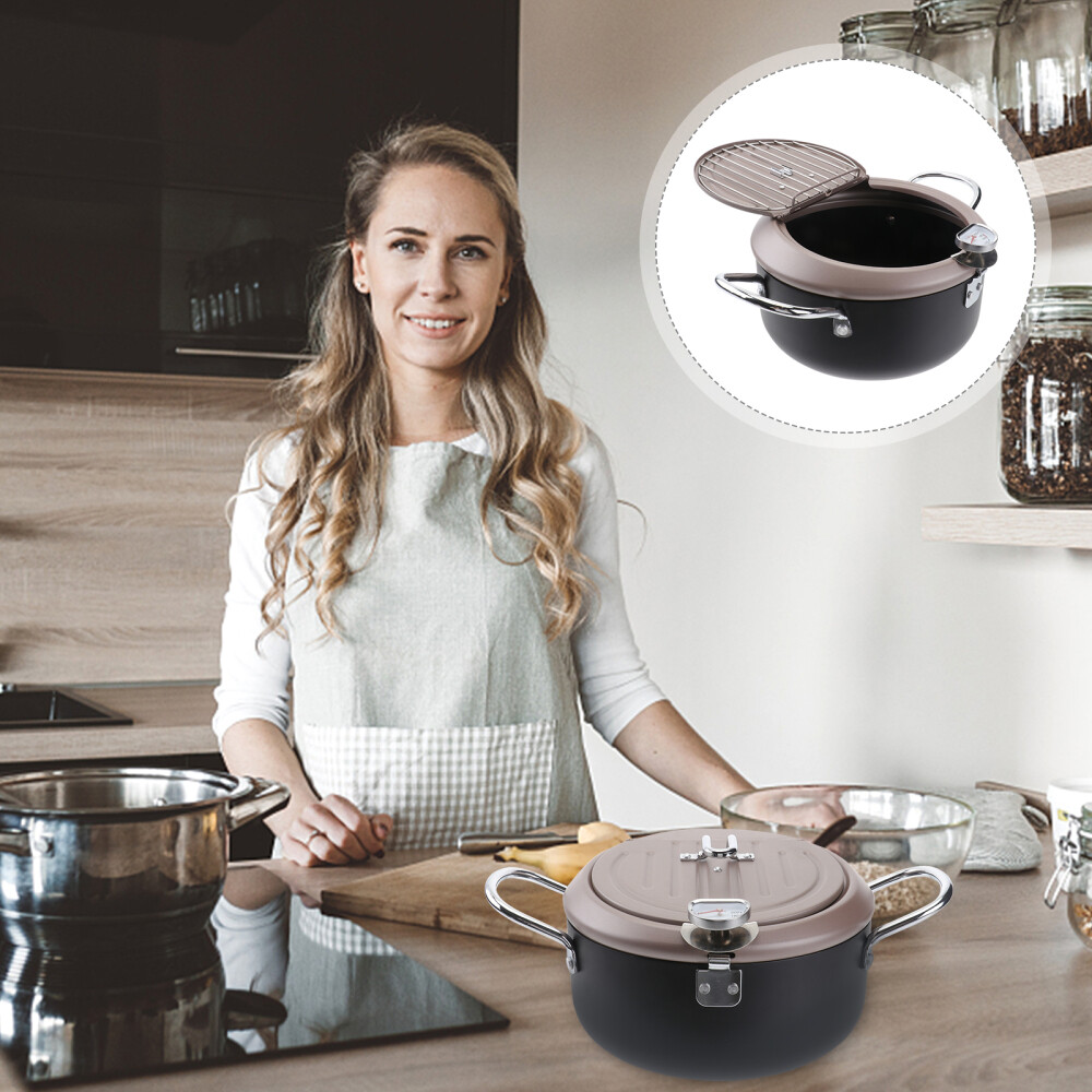 Nonstick Frying Pan for French Fries and Perfect Cooking